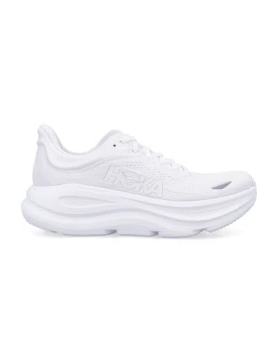 Hoka White Logo Sneakers
