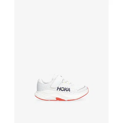 Hoka White/oth Kids' Rincon 4 Mesh Trainers Eur 28.5 /10.5 Uk In Multi