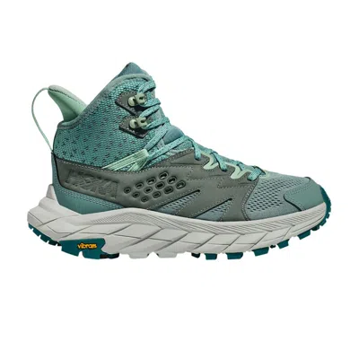 Pre-owned Hoka Wmns Anacapa Breeze Mid 'trellis Mist Green'