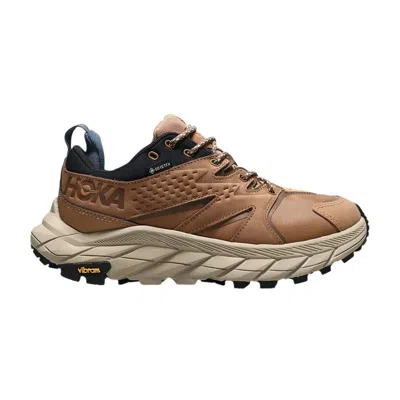 Pre-owned Hoka Wmns Anacapa Low Gore-tex 'tiger's Eye' In Brown