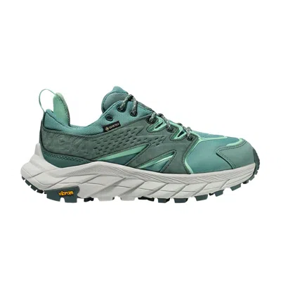 Pre-owned Hoka Wmns Anacapa Low Gore-tex 'trellis Mercury' In Green