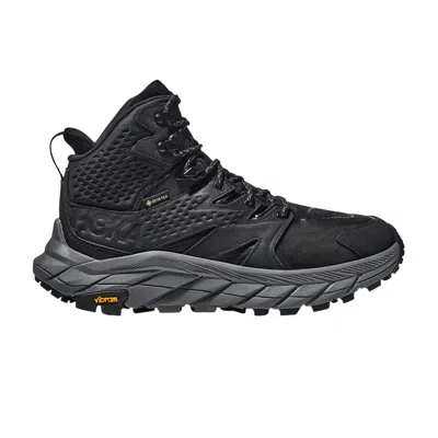 Pre-owned Hoka Wmns Anacapa Mid Gore-tex 'black Grey'