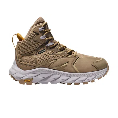 Pre-owned Hoka Wmns Anacapa Mid Gore-tex 'dune Lilac Marble' In Brown