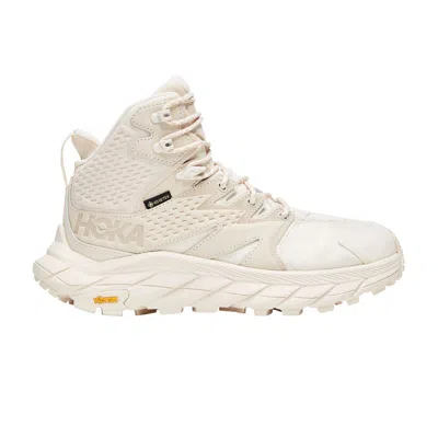 Pre-owned Hoka Wmns Anacapa Mid Gore-tex 'eggnog Shifting Sand' In Cream