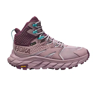 Pre-owned Hoka Wmns Anacapa Mid Gore-tex 'elderberry Grape Wine' In Purple
