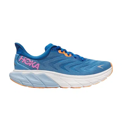 Pre-owned Hoka Wmns Arahi 6 'all Aboard Coastal Sky' In Blue