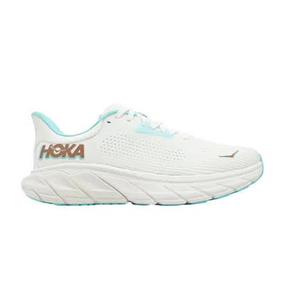 Pre-owned Hoka Wmns Arahi 7 Wide 'frost Rose Gold' | White | Women's Size 8.5