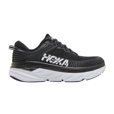 Pre-owned Hoka Wmns Bondi 7 'black White'