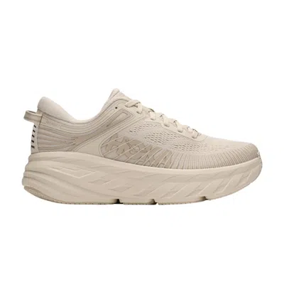Pre-owned Hoka Wmns Bondi 7 'oat Milk Oat Milk' | Tan | Women's Size 9