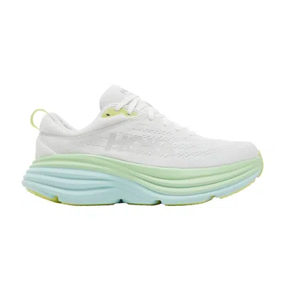 Pre-owned Hoka Wmns Bondi 8 'blanc De Blanc Sunlit Ocean' In White