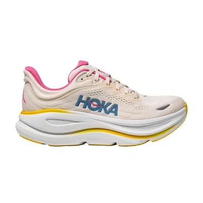 Pre-owned Hoka Wmns Bondi 9 'alabaster Birch' | Cream | Women's Size 7.5 In White