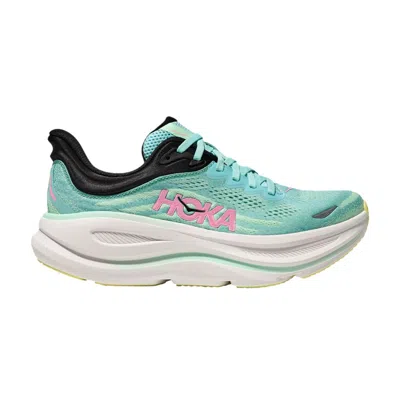 Pre-owned Hoka Wmns Bondi 9 'blue Spark Mint Fluorite' | Teal | Women's Size 6.5