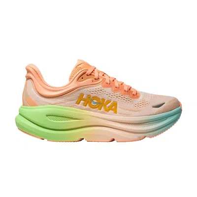 Pre-owned Hoka Wmns Bondi 9 'frost Pale Tangerine' | Pink | Women's Size 6.5