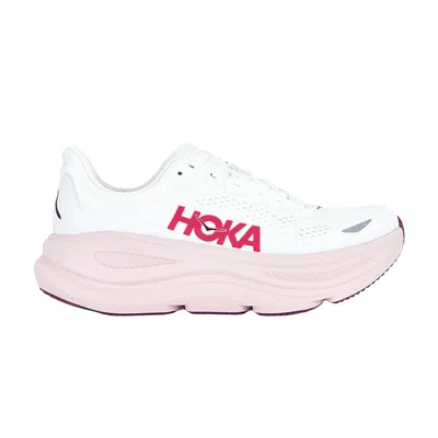 Pre-owned Hoka Wmns Bondi 9 'white Pink Opal' | Women's Size 7.5