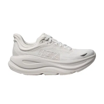 Pre-owned Hoka Wmns Bondi 9 Wide 'triple White' | Women's Size 8
