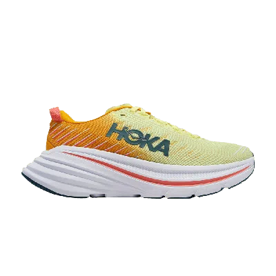 Pre-owned Hoka Wmns Bondi X 'yellow Pear'