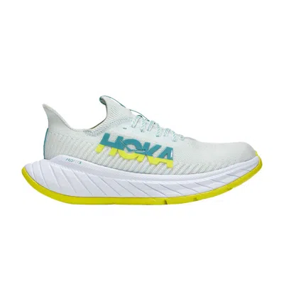 Pre-owned Hoka Wmns Carbon X 3 'billowing Sail Evening Primrose' In White