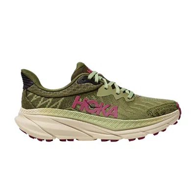 Pre-owned Hoka Wmns Challenger Atr 7 'forest Floor' In Green