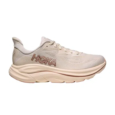 Pre-owned Hoka Wmns Clifton 10 'alabaster Rose Gold' | Cream | Women's Size 10 In White
