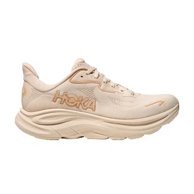Pre-owned Hoka Wmns Clifton 10 D Wide 'vanilla Birch' | Tan | Women's Size 6.5 In Brown