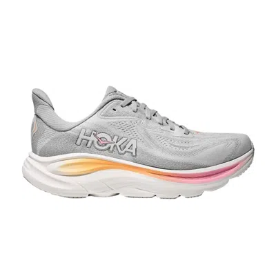 Pre-owned Hoka Wmns Clifton 10 'stardust Cosmic Grey' | Women's Size 7.5 In Gray