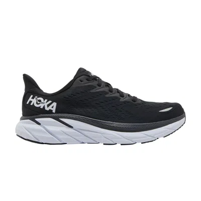 Pre-owned Hoka Wmns Clifton 8 'black White'