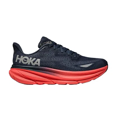 Pre-owned Hoka Wmns Clifton 9 Gore-tex 'varsity Navy Nautical Dusk' | Blue | Women's Size 6