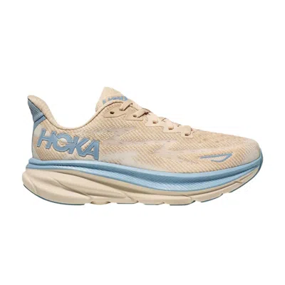 Pre-owned Hoka Wmns Clifton 9 'oak Alabaster' | Cream | Women's Size 9.5 In White