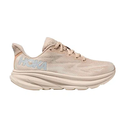 Pre-owned Hoka Wmns Clifton 9 'shifting Sand' In Tan