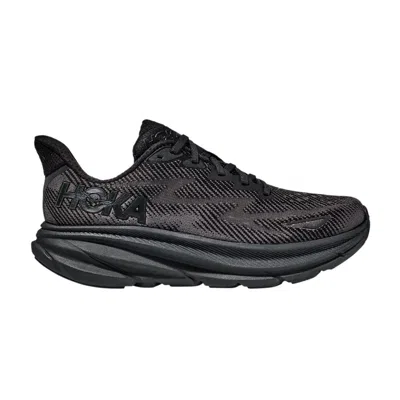 Pre-owned Hoka Wmns Clifton 9 'triple Black'