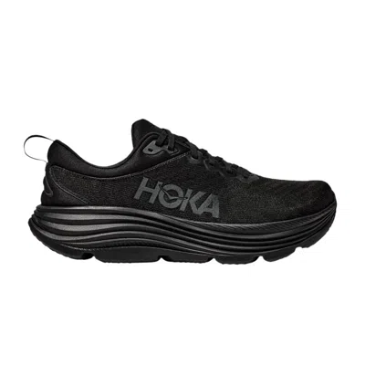 Pre-owned Hoka Wmns Gaviota 5 Wide 'triple Black'
