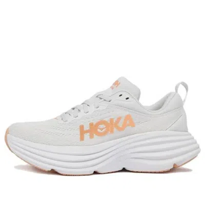 Hoka (wmns)  One One Bondi 8 'white Cantaloupe'