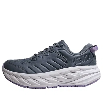Hoka (wmns)  One One Bondi Sr 'faded Navy Berry Path' In Gray