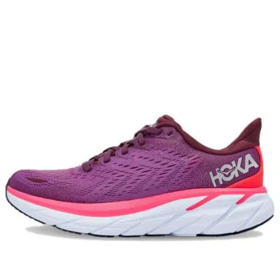Hoka (wmns)  One One Clifton 8 'grape Wine' In Multi