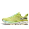 Hoka (wmns)  One One Clifton 9 'citrus Glow Sunlit Ocean' In Green