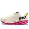Hoka (wmns)  One One Clifton 9 'eggnog Blanc De Blanc' In Neutral