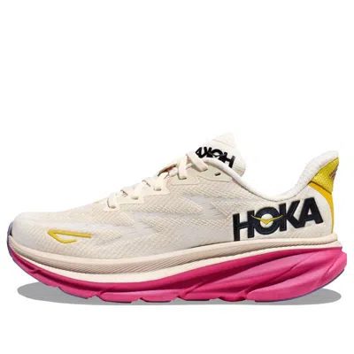 Hoka (wmns)  One One Clifton 9 'eggnog Blanc De Blanc' In Neutral