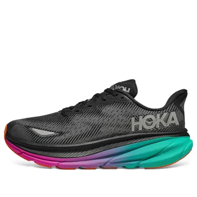 Hoka (wmns)  One One Clifton 9 Gtx 'black Electric Aqua'