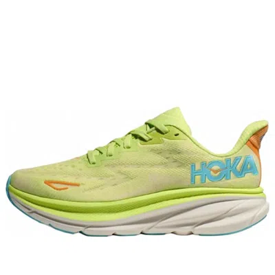 Hoka (wmns)  One One Clifton 9 Wide 'citron' In Green