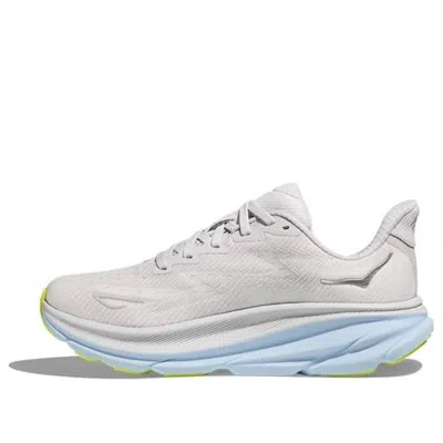 Hoka (wmns)  One One Clifton 9 Wide 'nimbus Cloud Ice Blue' In White