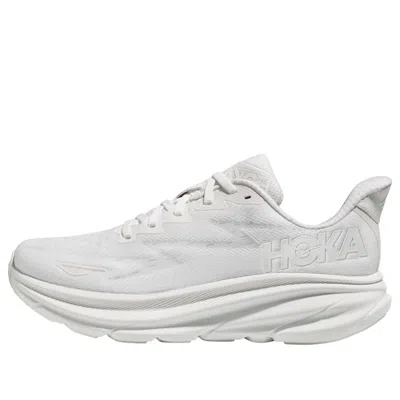 HOKA (WMNS) HOKA ONE ONE CLIFTON 9 WIDE 'TRIPLE WHITE'