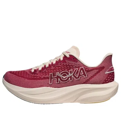 Hoka (wmns)  One One Mach 7 'lingonberry Cranberry' In Burgundy