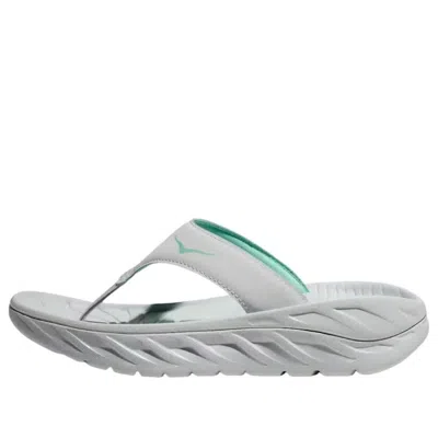 Hoka (wmns)  One One Ora Recovery Flip 'cosmic Grey Seafoam' In Multi