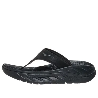 Hoka (wmns)  One One Ora Recovery Flip Slide 'black Dark Gull Grey'