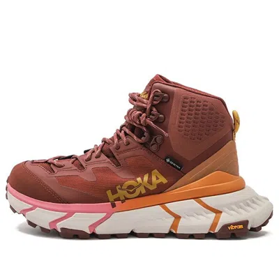 Hoka (wmns)  One One Tennine Hike Gtx 'cherry Mahogany Strawberry Ice'