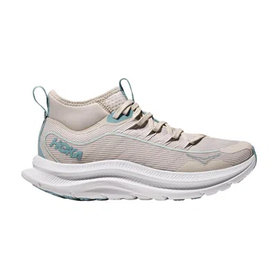 Pre-owned Hoka Wmns Kawana Mid 'stucco White' | Grey | Women's Size 9 In Gray
