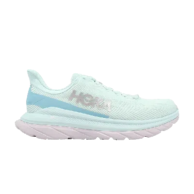 Pre-owned Hoka Wmns Mach 4 'blue Glass'