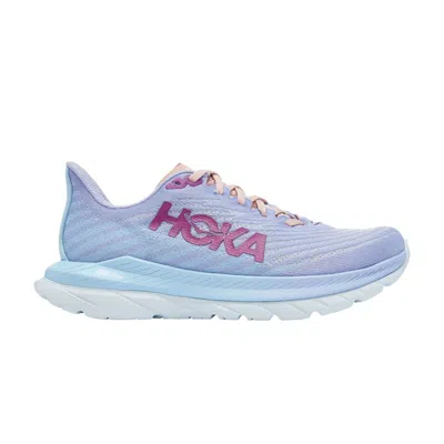 Pre-owned Hoka Wmns Mach 5 'baby Lavender' In Purple