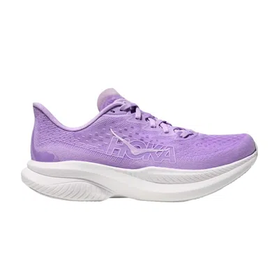 Pre-owned Hoka Wmns Mach 6 'aster Flower' | Purple | Women's Size 7