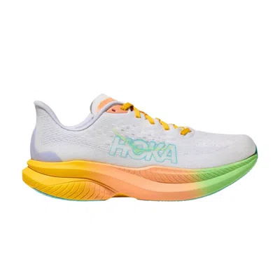 Pre-owned Hoka Wmns Mach 6 'frost Starlight Glow' | White | Women's Size 6.5